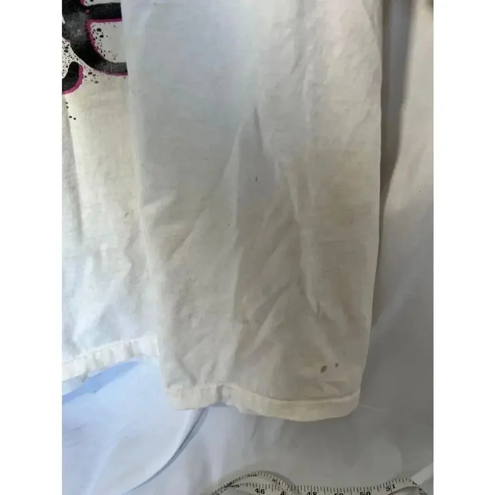 Vintage 80s/90s Nike rare sugar & spice & everything nice‎ white tshirt size M